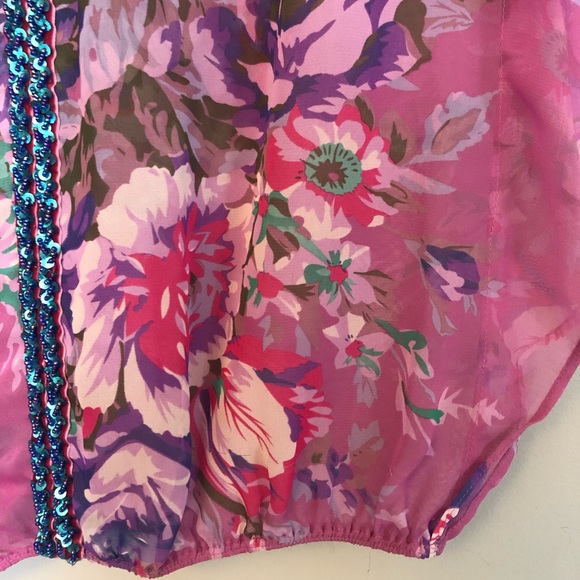 Free People - Floral Blouse - Picture 5 of 6